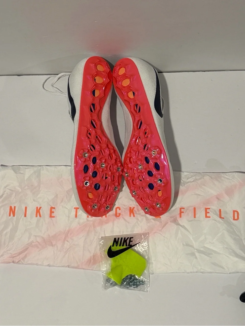 Nike Zoom Ja Fly 4 'White Bright Crimson Obsidian' Sz: 7.5 (DR2741-101)